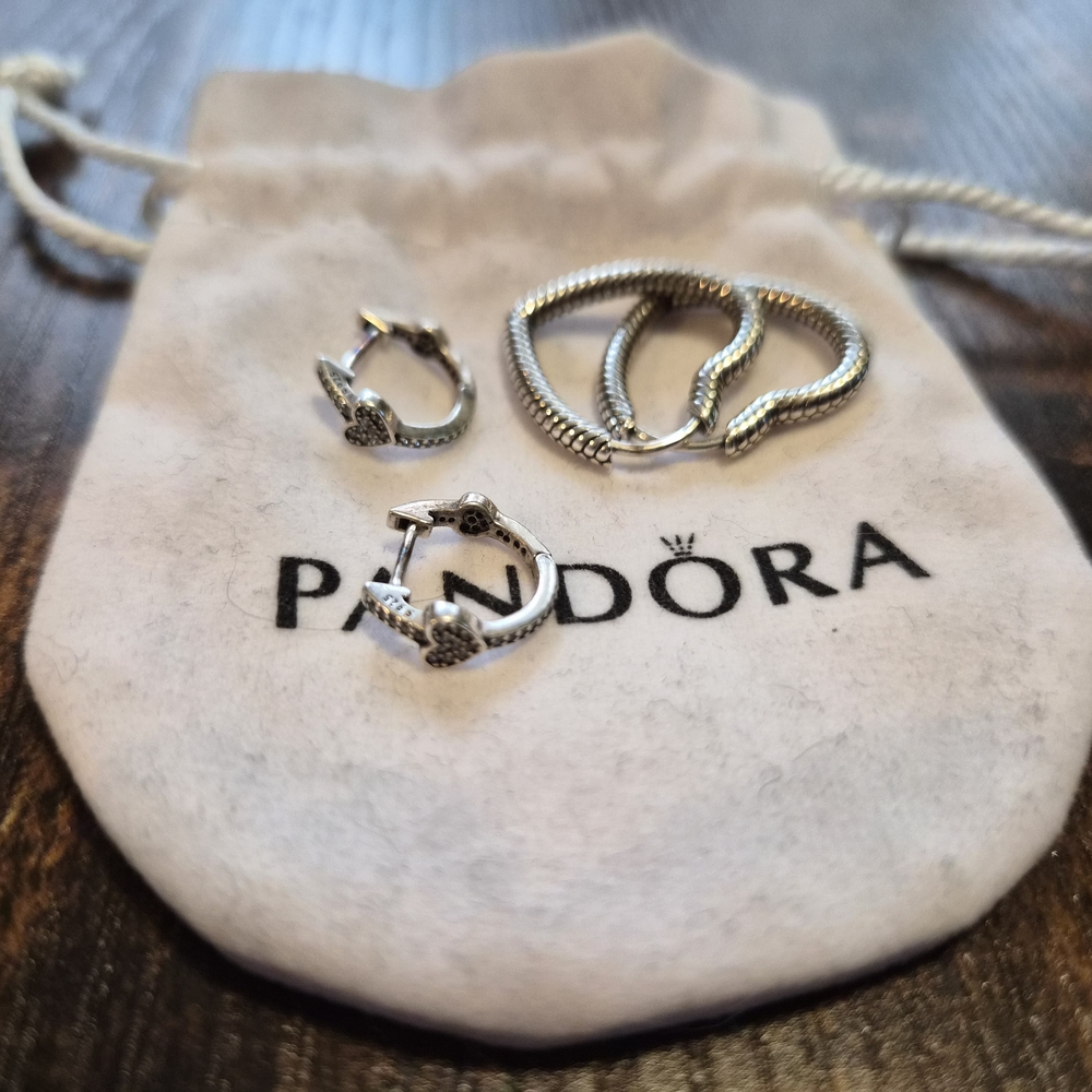 Pandora Silver Jewelry Set
